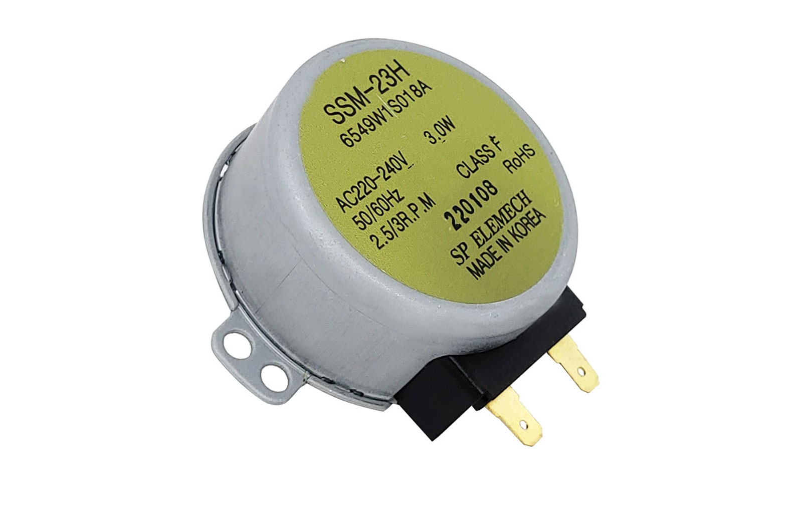 LG Motor corrente alternada Forno Micro-ondas LG MP-9482SR, MA3884VCA, MP-9483SLR - 6549W1S018A, 6549W1S018A