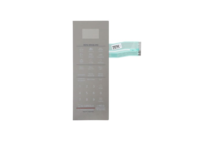 LG Membrana display Micro-ondas LG MH7093BR, MH7093BRA - MFM63036703, MFM63036703