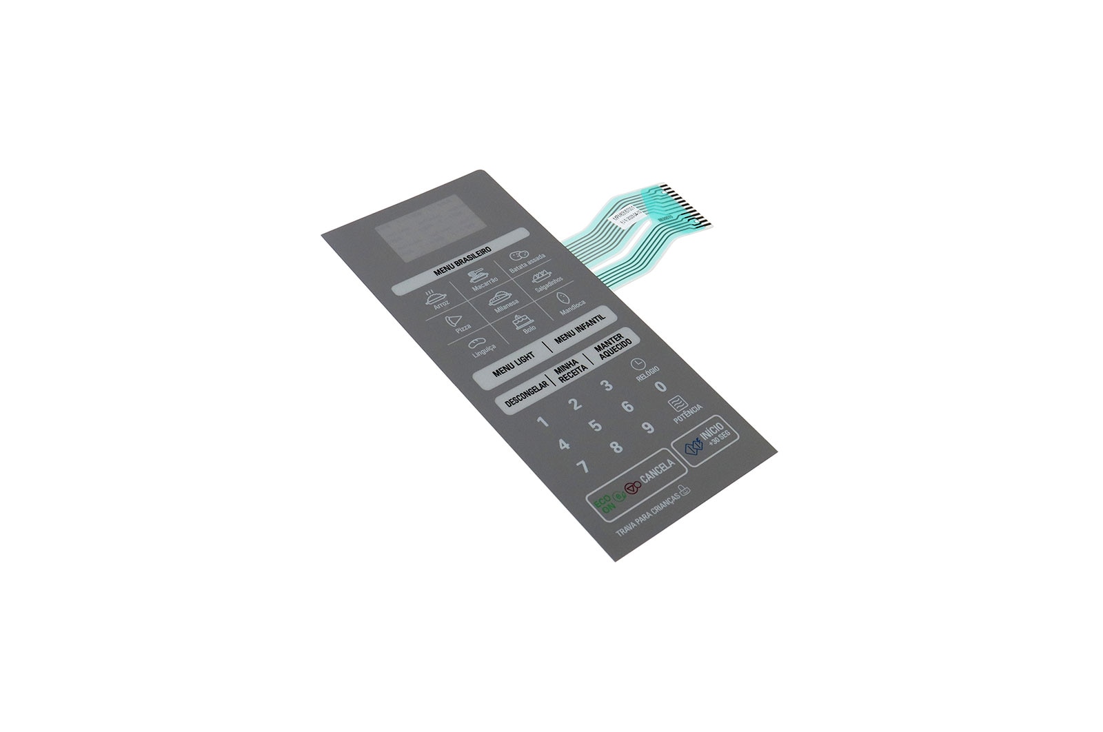 LG Membrana do Display Forno Micro-ondas LG MS3049L, MS3049LA, MS3059L - MFM63057001, MFM63057001