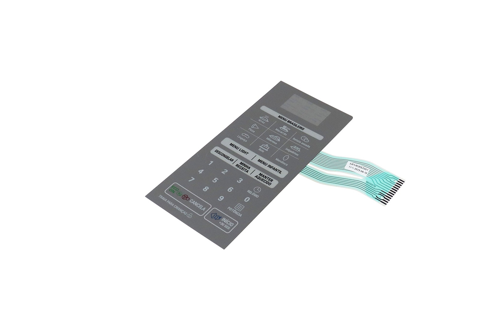 LG Membrana do Display Forno Micro-ondas LG MS3049L, MS3049LA, MS3059L - MFM63057001, MFM63057001
