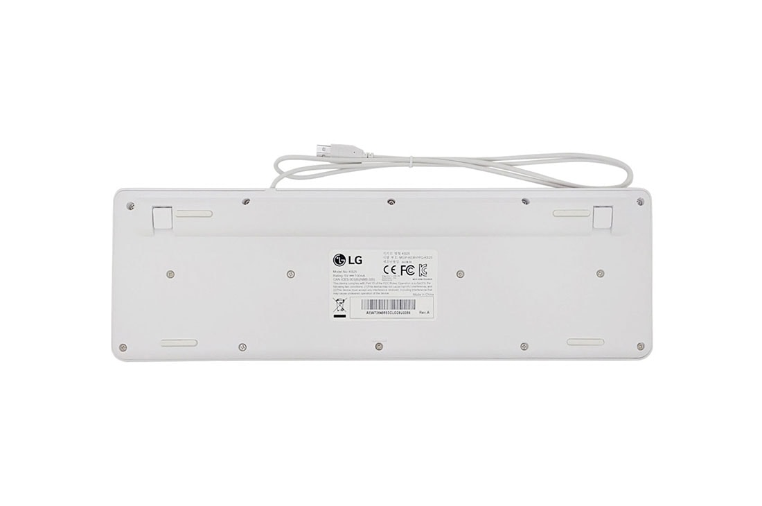 Teclado com fio conexão USB All In One LG 22V280-L, 24V360-L