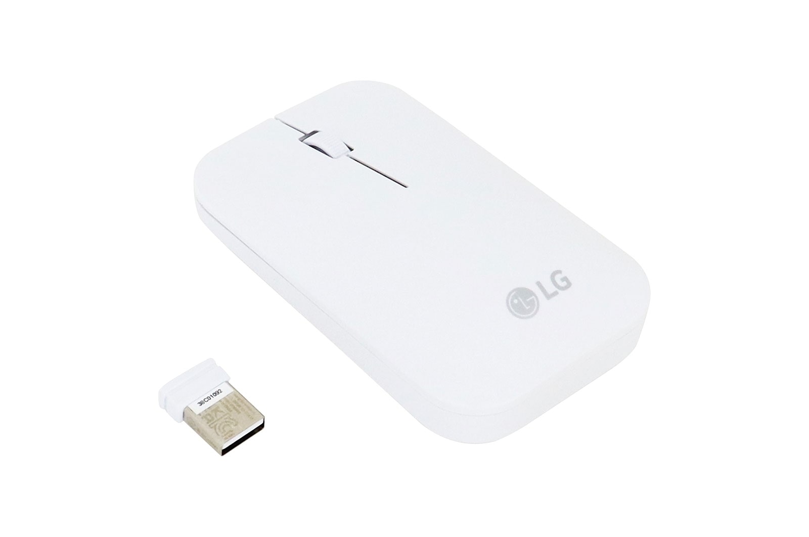 LG Mouse sem fio acompanhado do conector USB dongle ALL IN ONE LG 24V70Q-G - AFW73188921, AFW73188921