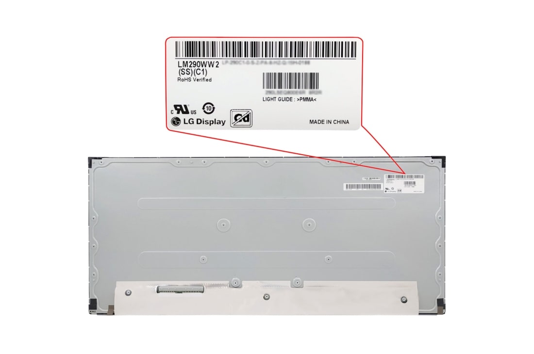 Painel de cristal líquido (módulo) Monitor Desktop LG 29UB55-B