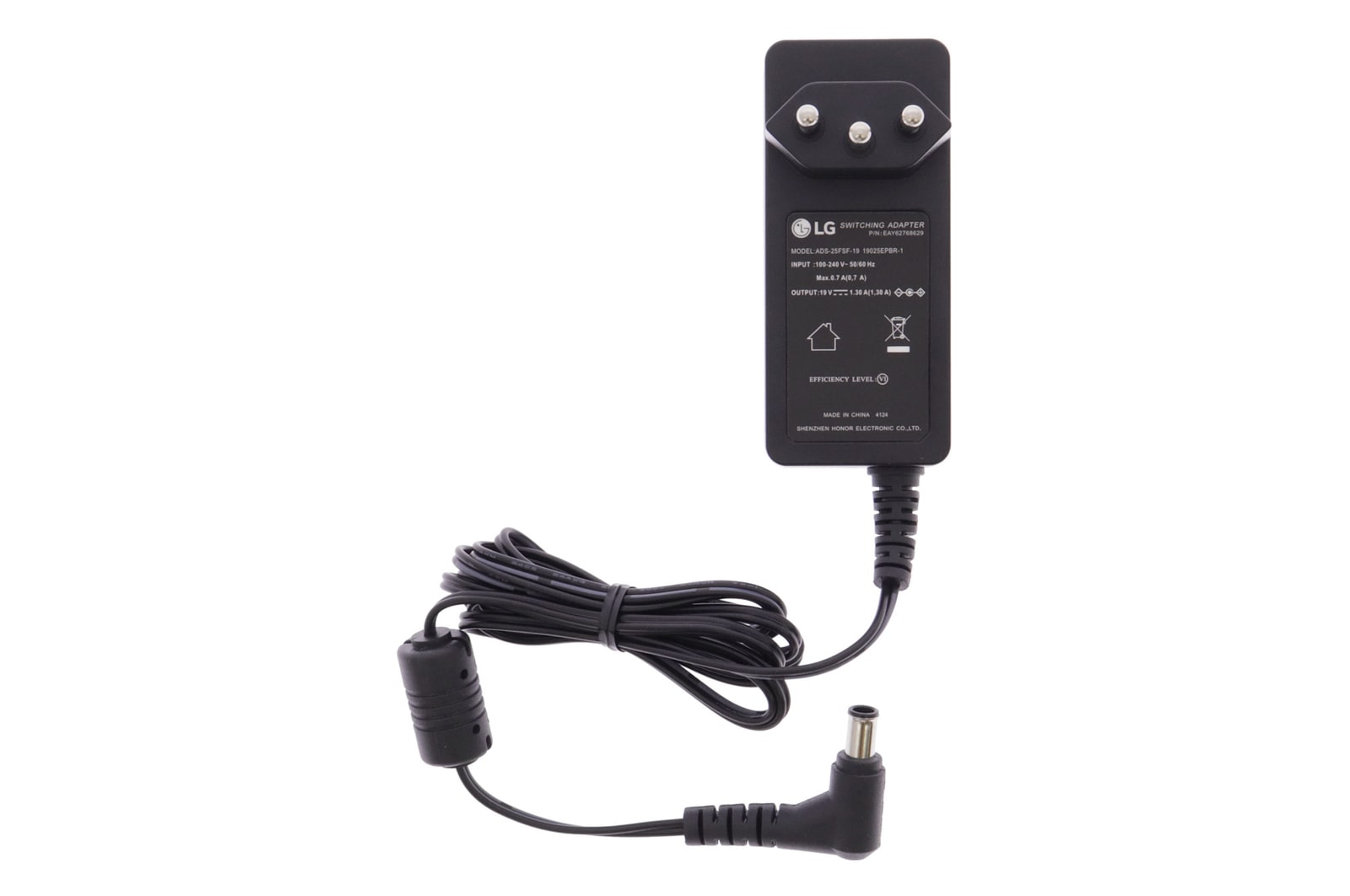 Vista frontal de Fonte externa ADS-25FSF-19 Monitor LG EAY62768629 EAY62768629