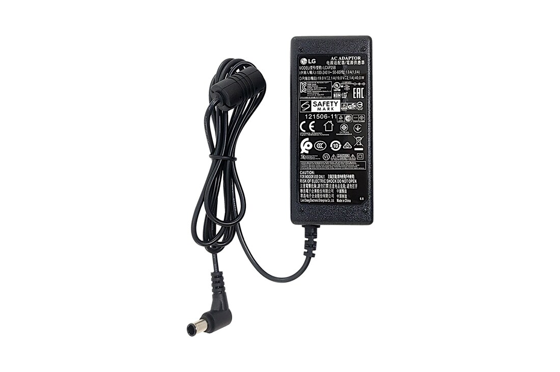 LG Fonte externa LCAP 25B 19V/2.1A Monitor LG 26MA33D-PS - EAY62850504, EAY62850504