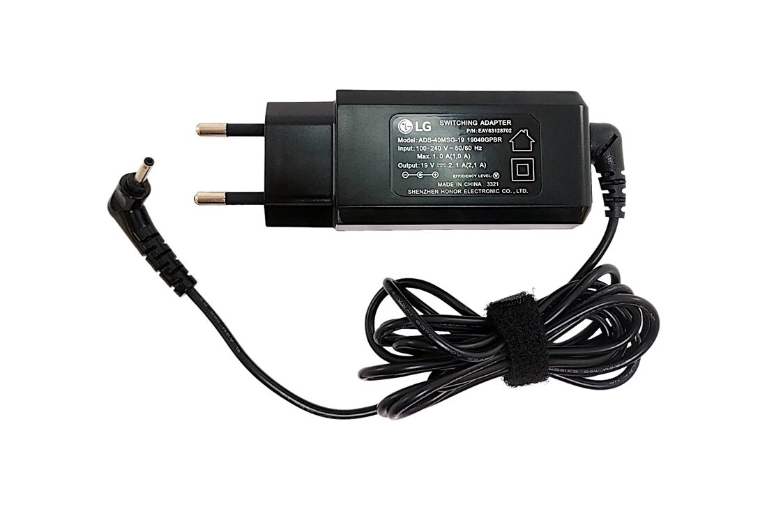 LG Fonte de alimentação ADS-40MSG-19 Notebook LG 15U340-L, 14U380-L, 14U390-L - EAY63128702, EAY63128702