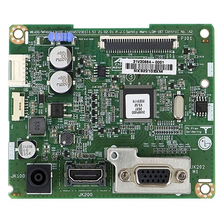 Placa principal Monitor Desktop  LG 24MP400-B.AWZ - EBU64870522 - EBU64870522 | LG BR