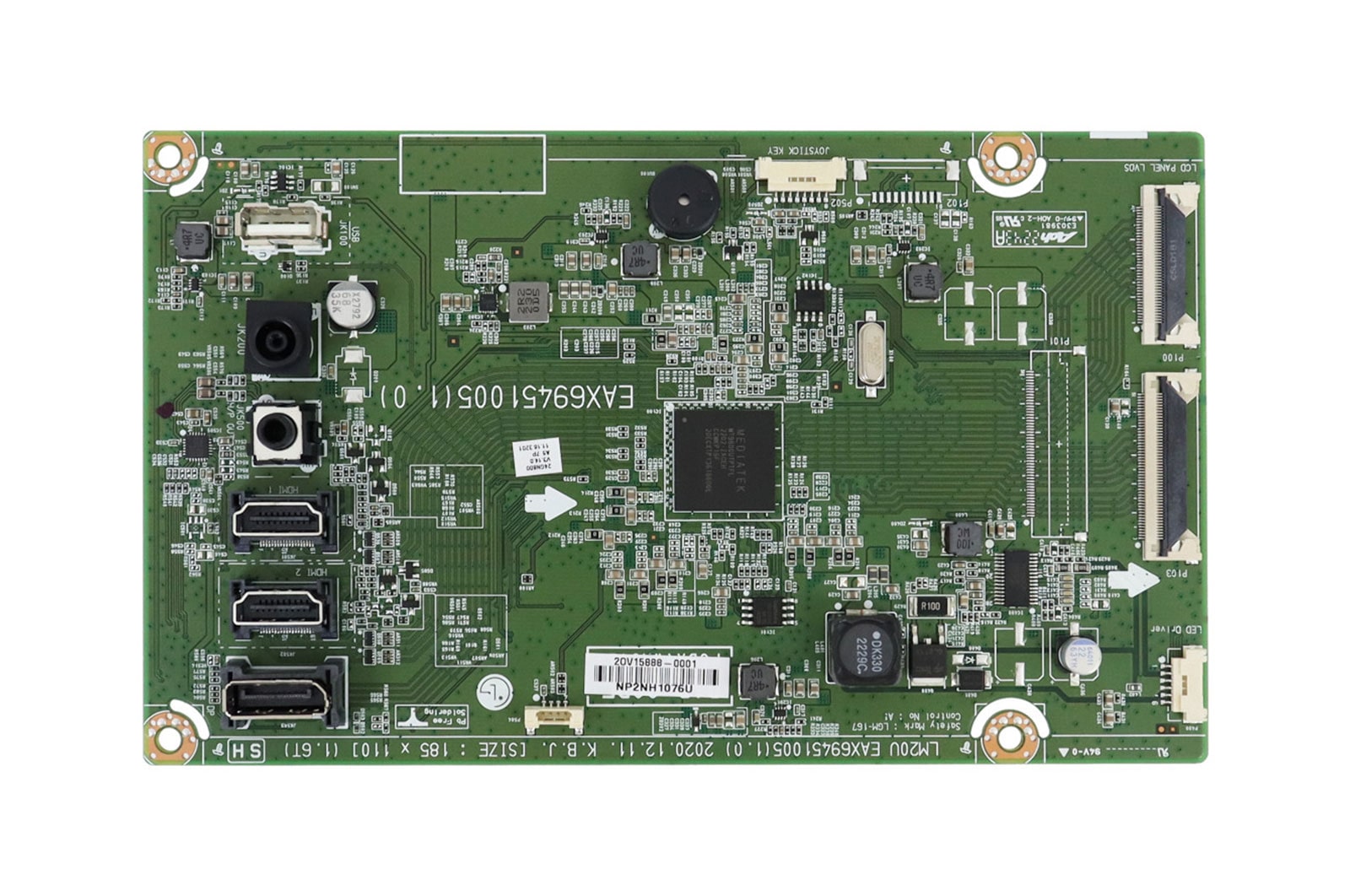 LG Placa principal Monitor Desktop LG 24GN600-B.AWZ - EBU66178501, EBU66178501