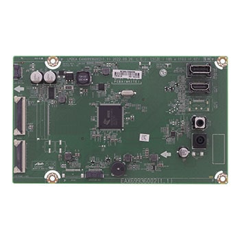 Vista frontal de Placa Principal Monitor Desktop LG 24GS60FB EBU67787001 EBU67787001