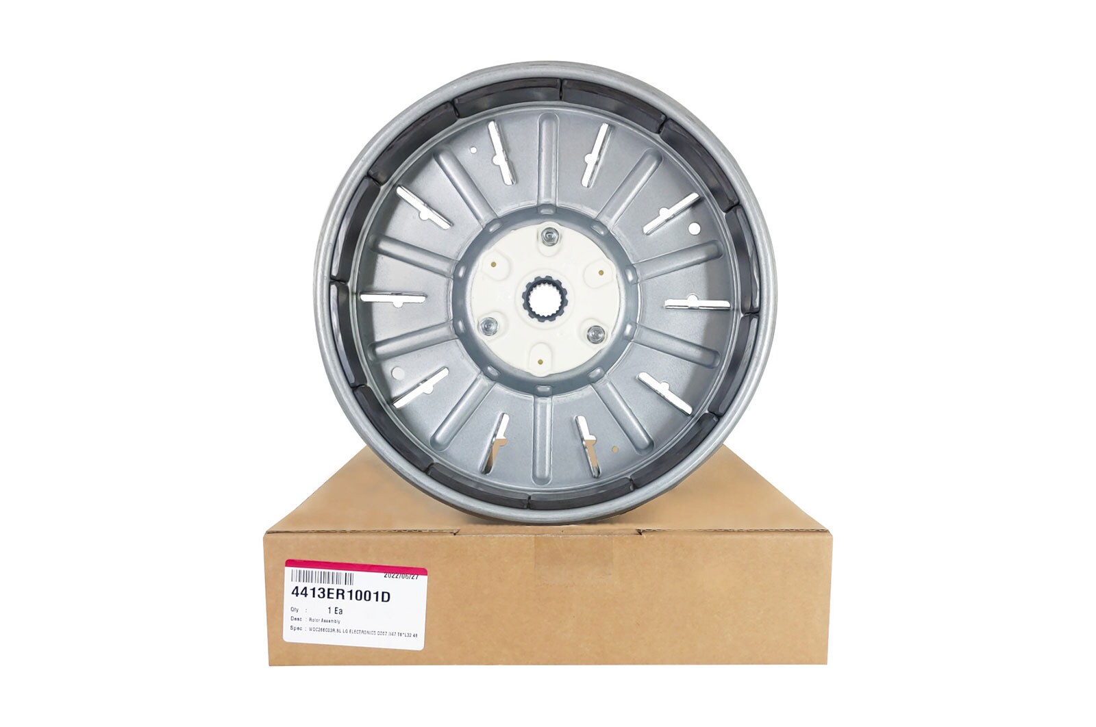 LG Rotor do motor Lava e Seca LG WD1412RT, WD-1410RD5, WD-1409FDA - 4413ER1001D, 4413ER1001D