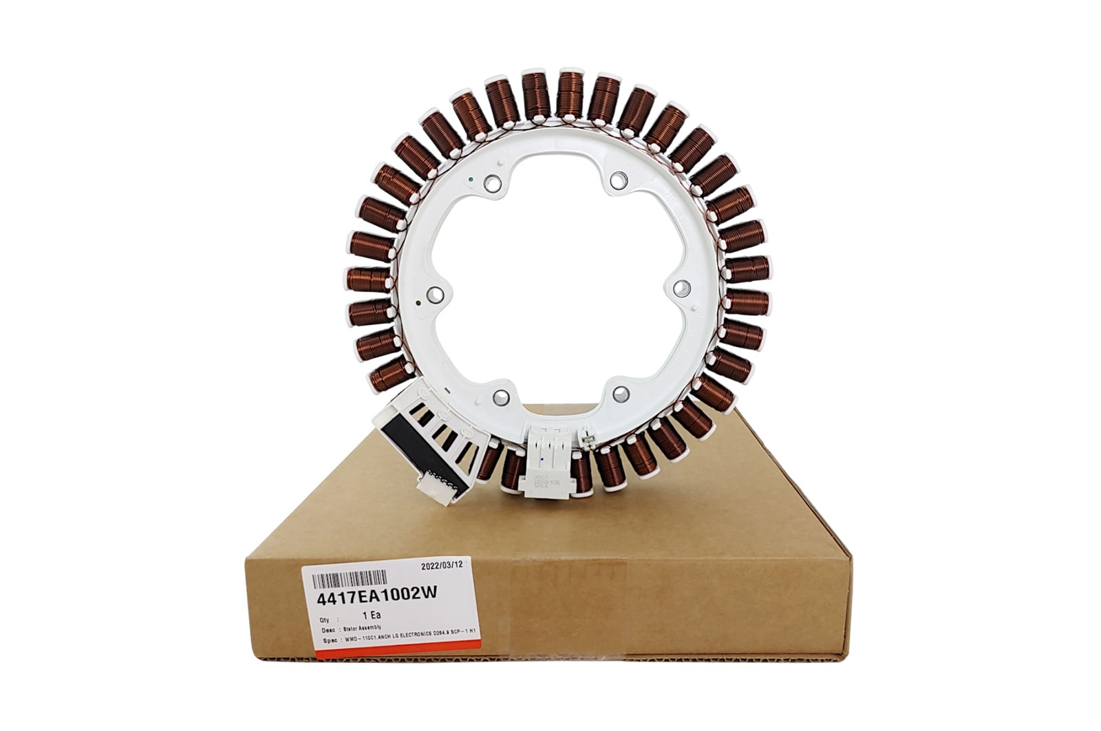 LG Estator Lavadora LG WD-1485TDA, F12U1TCNW4, F14U2TDNW0 - 4417EA1002W, 4417EA1002W