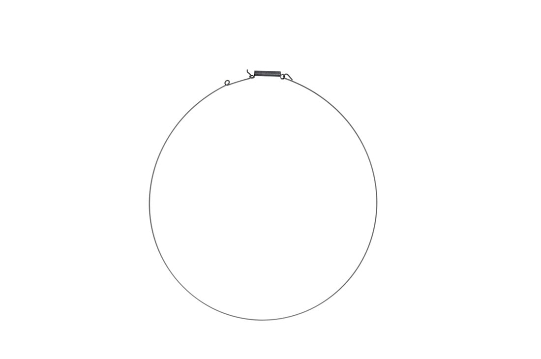 LG Abraçadeira de aço Lavadora LG WD-1409RD5, WD11WP6A.BBWGBRS, WD1411RW - 4861ER2001B, 4861ER2001B