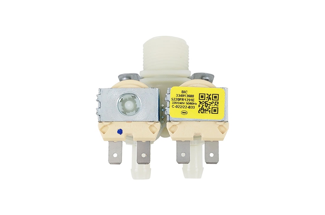 LG Válvula de entrada d'água 2 vias Lavadora LG WD-1403FDA, WD-1409FDA, WM11WPS6A - 5220FR1251E, 5220FR1251E