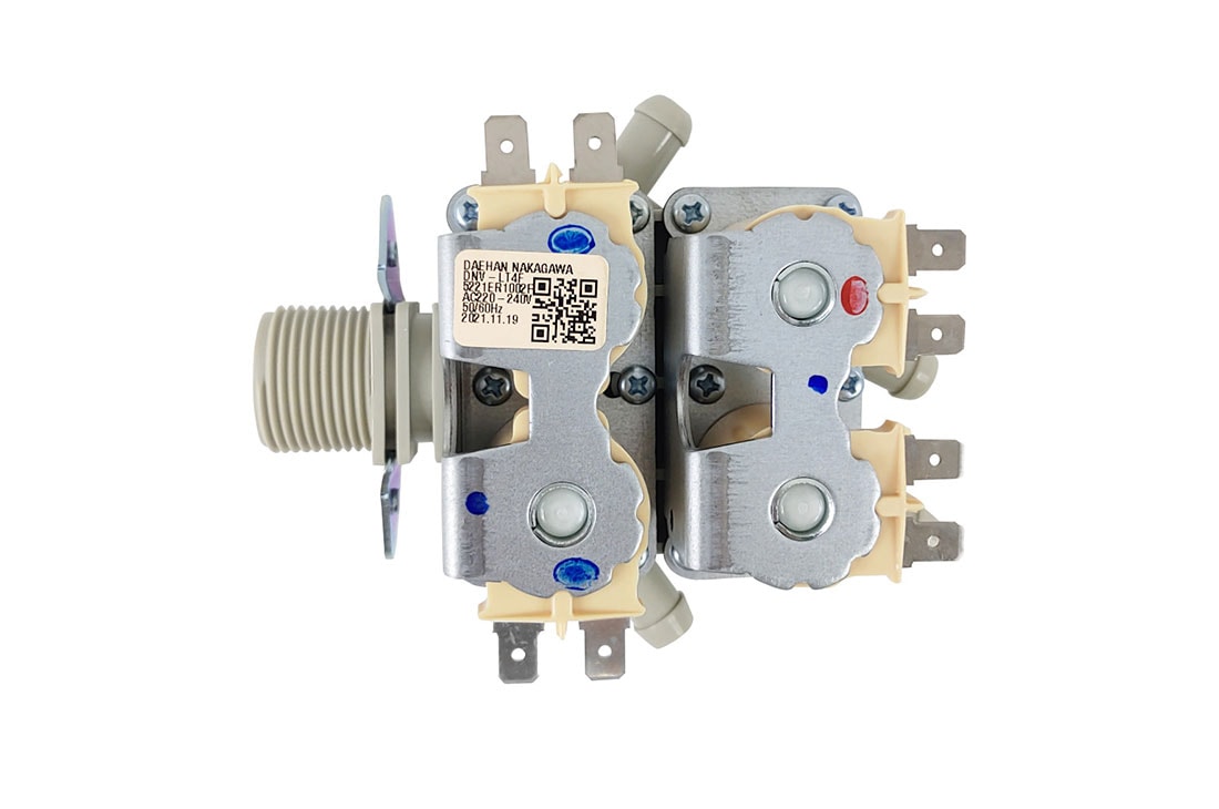 LG Válvula de 4 vias Lavadora LG F14U1JBS2, WD1014RDA7, WD1014RW - 5221ER1002F, 5221ER1002F