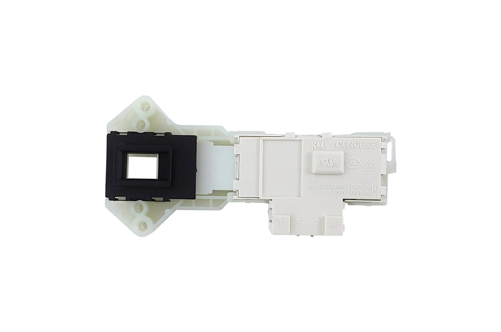 Vista frontal de Trava da porta Lava e Seca LG WD-1409RD5, F1496ADP3, FH4G6TDMP2N - 6601EN1003D 6601EN1003D