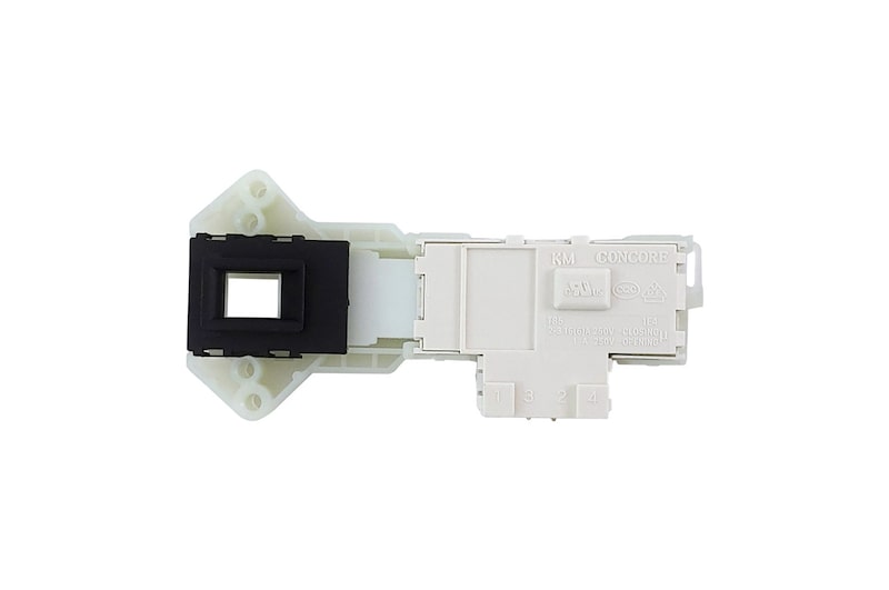 Vista frontal de Trava da porta Lava e Seca LG WD-1409RD5, F1496ADP3, FH4G6TDMP2N - 6601EN1003D 6601EN1003D