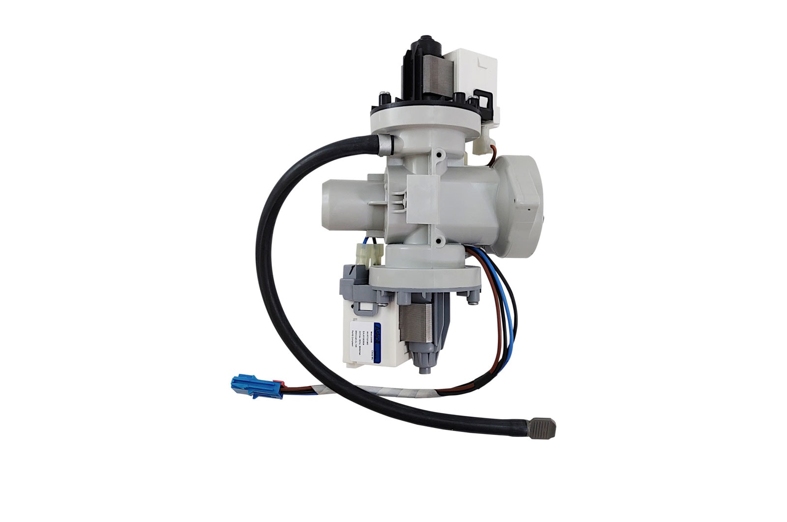 Vista frontal de Bomba de drenagem Lava e Seca LG WD1412RTA5, NAS106F1WBR, WD11EP6A - AHA75453301 AHA75453301