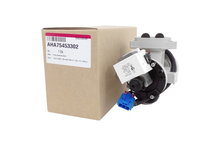 LG Bomba drenagem Lava e Seca LG NAS106F1WBZ, WD11EP6, WD1412RT7B - AHA75453302, AHA75453302