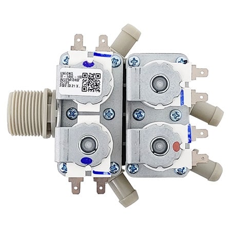 Válvula Entrada Água 4 vias Lava e Seca LG CV9011EC4, CV9011WC4, CV9011WC4A - AJU75412402 - AJU75412402