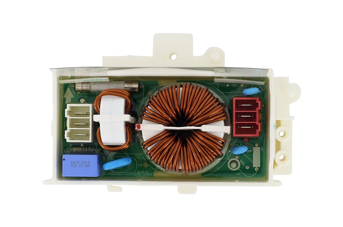 LG Filtro de linha contra ruído Lavadora LG WD1014RD7, CV3011WG4A, CV5010TS4A - EAM63891309, EAM63891309