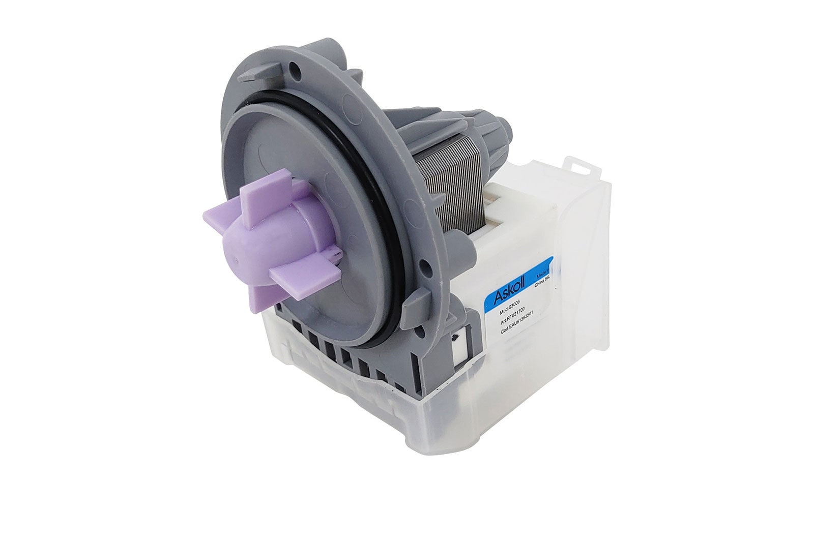 LG Bomba drenagem Lava e Seca LG WD-12596RDA - EAU61805801, EAU61805801
