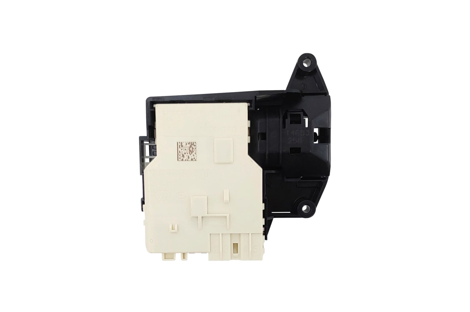 Vista frontal de Trava da porta Lava e Seca LG WD1252RW, F4V3RGP0WB, F4V5RGP2TC - EBF62534402 EBF62534402
