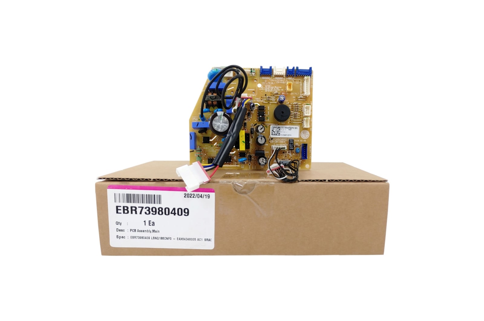 LG Placa principal Ar Condicionado LG ASNQ182CSA1, ASNQ092BRG2, ASNQ122BRG2 - EBR73980409, EBR73980409