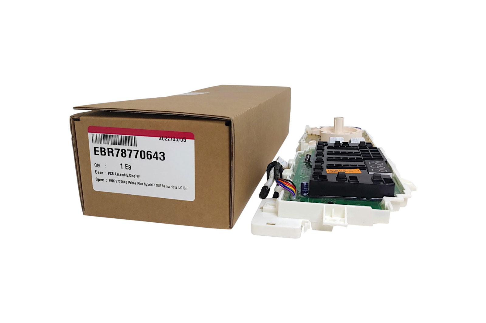 LG Placa do display Lave e Seca LG WD1412RTB - EBR78770643, EBR78770643