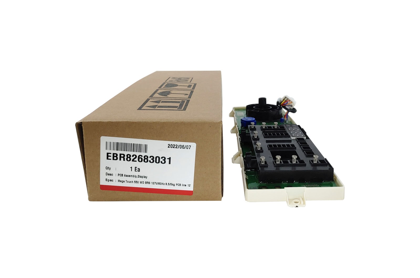 LG Placa display Lava e Seca LG WD9WE6 - EBR82683031, EBR82683031