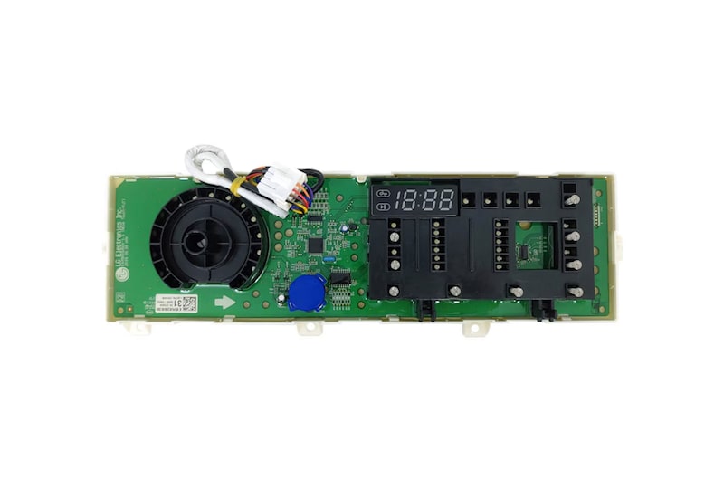 Vista frontal de Placa display Lava e Seca LG WD9WE6 - EBR82683031 EBR82683031