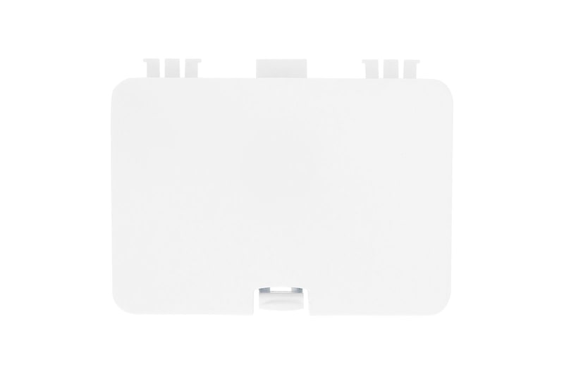 Vista frontal de Tampa Plástica Máquina de Lavar Roupas LG CV7011WS4 - MBL65547907 MBL65547907