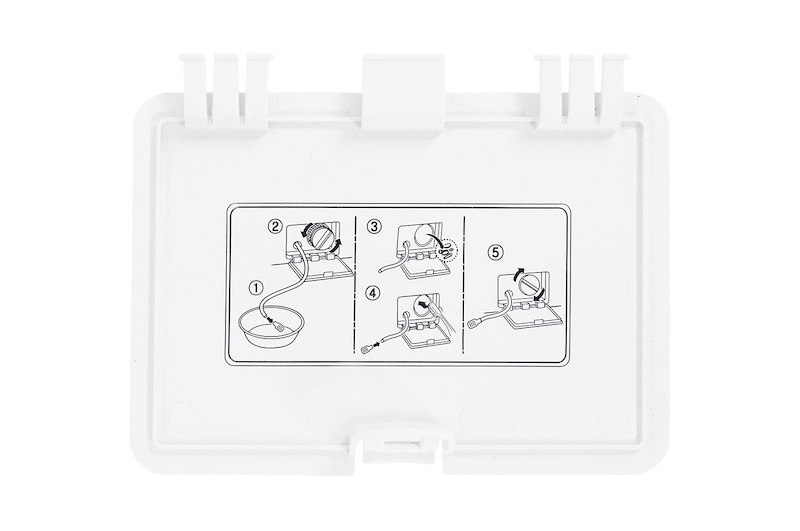 LG Tampa Plástica Máquina de Lavar Roupas LG CV7011WS4 - MBL65547907, MBL65547907