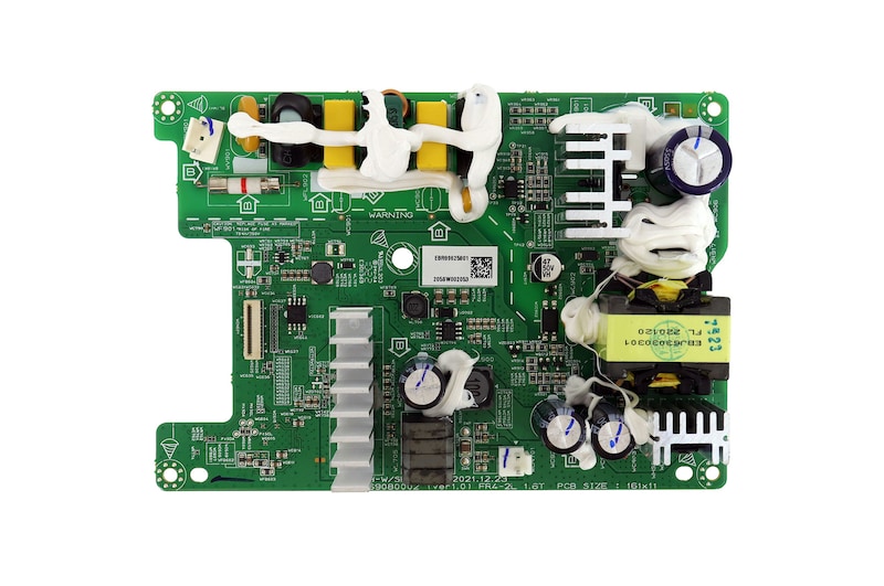 Vista frontal de Placa Principal Aparelho Sound Bar LG SN8YG EBR89625801 EBR89625801