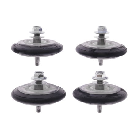 Kit 4 Rodas para Secadora de Roupa LG CDG27MUCES 4581EL2002L - 4581EL2002L