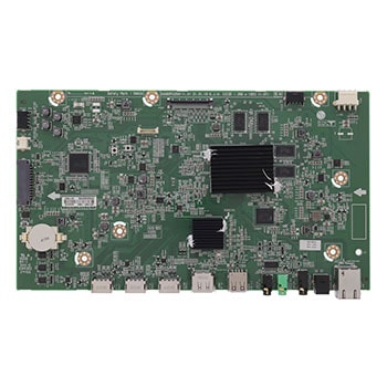 Vista frontal de Placa Principal Painel Digital LG LAEC015 GN2 EBT66773303 EBT66773303