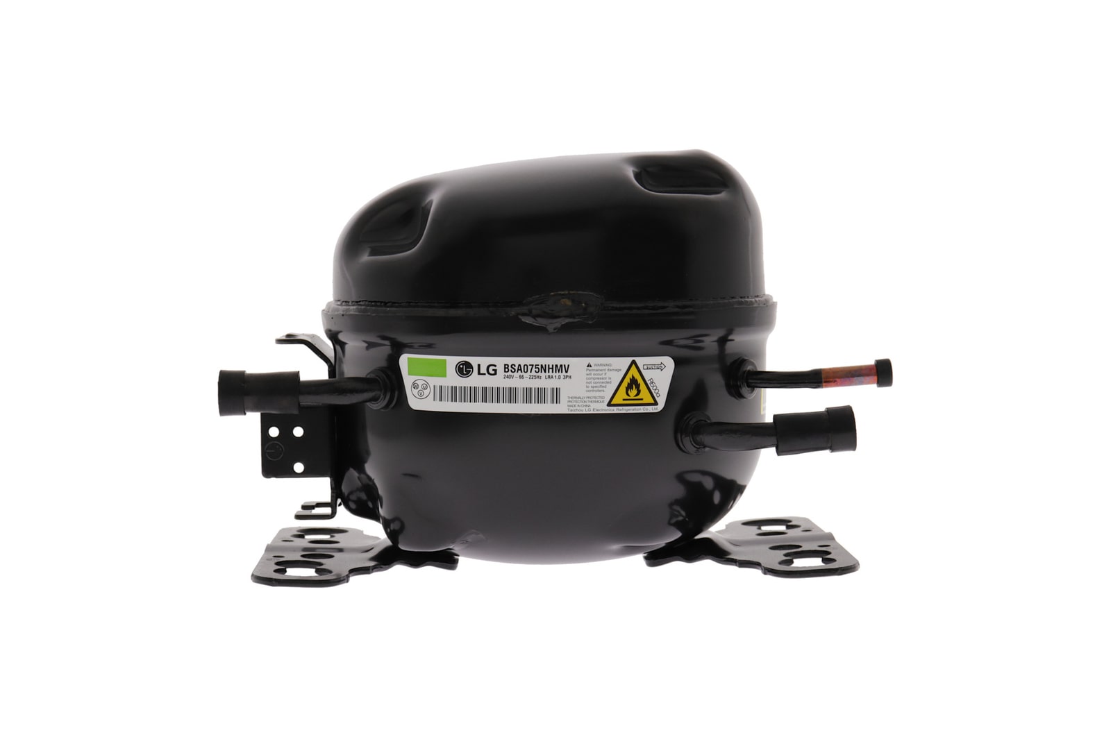 Vista frontal de Motocompressor para Refrigerador LG GM402BPL TCA36791520 TCA36791520