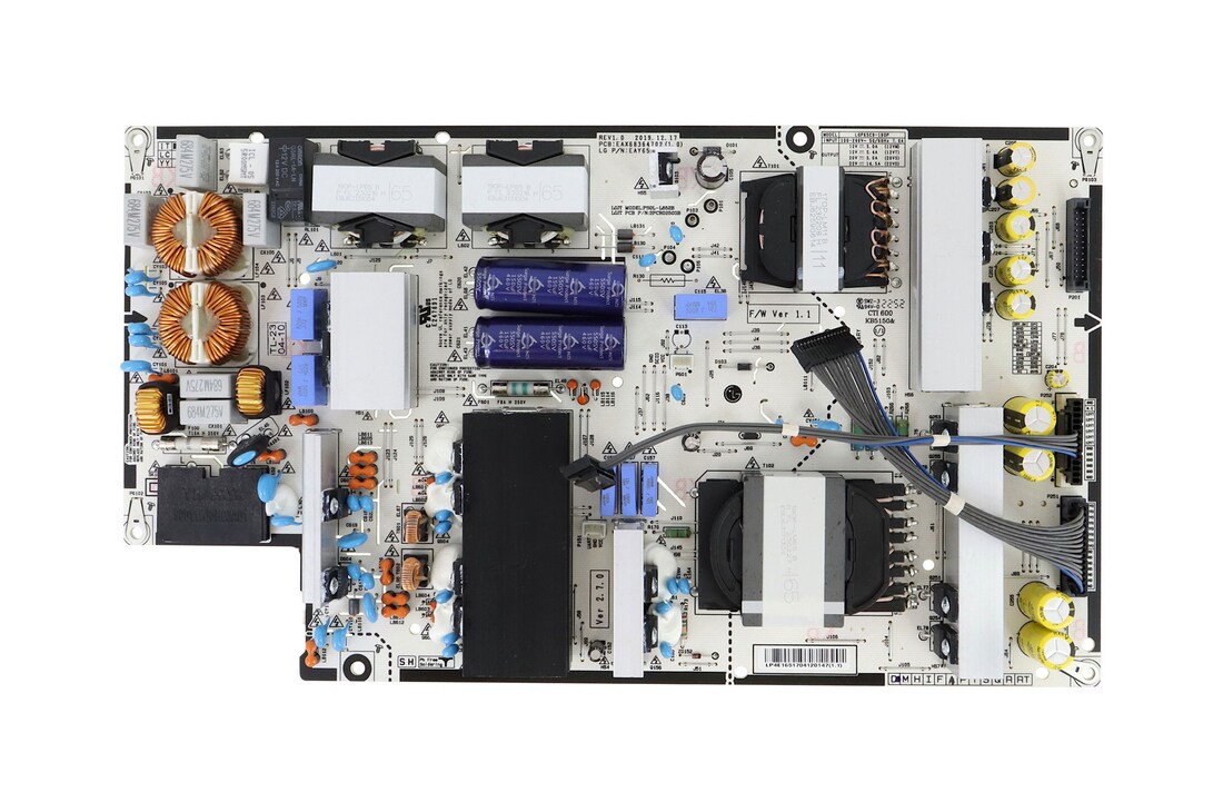 Placa fonte TV LG OLED65C9PSA EAY65170412 | LG Brasil