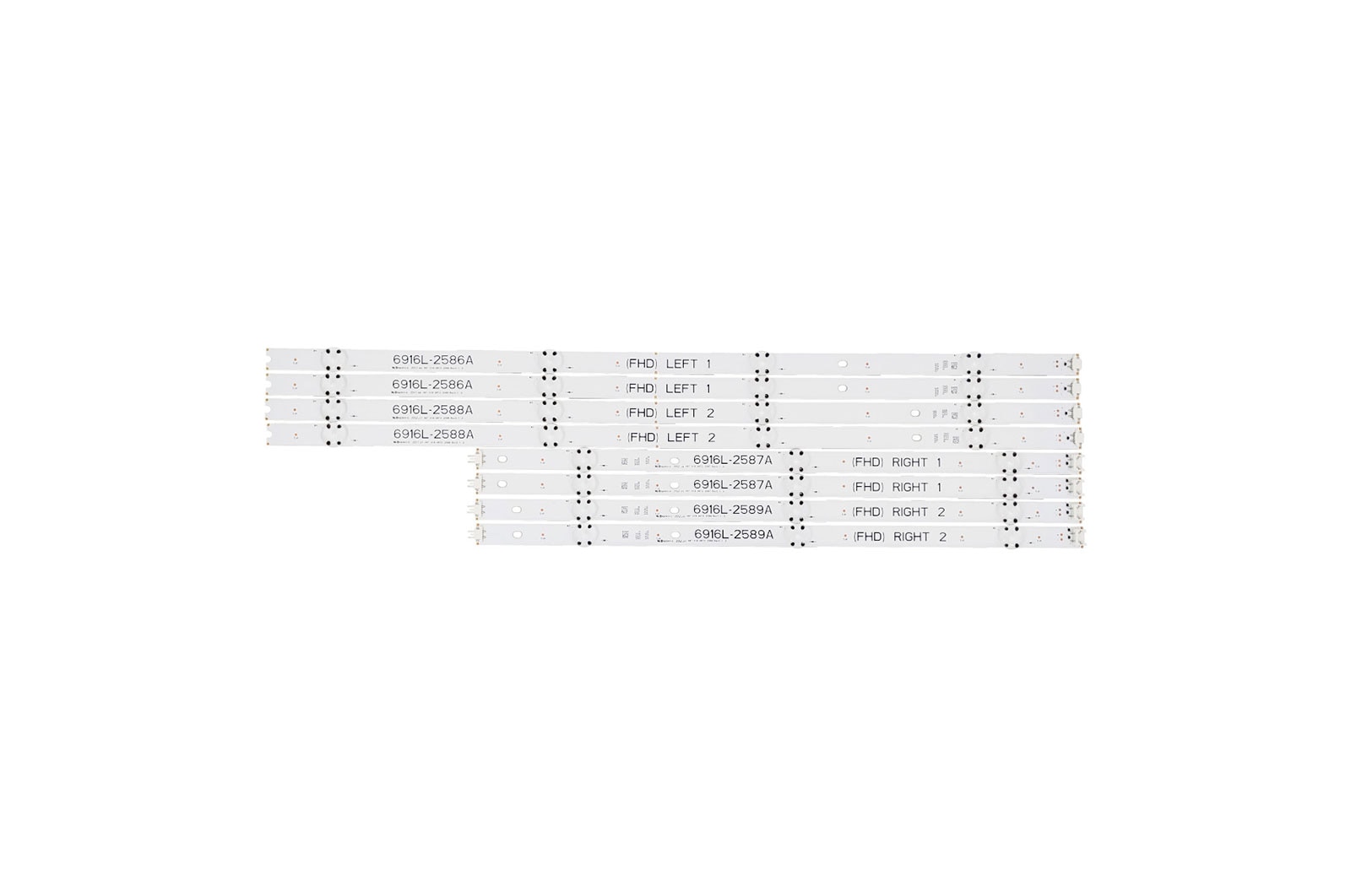 Vista frontal de Kit régua de LED TV LG 49LH6000 - AGF30026401 AGF30026401