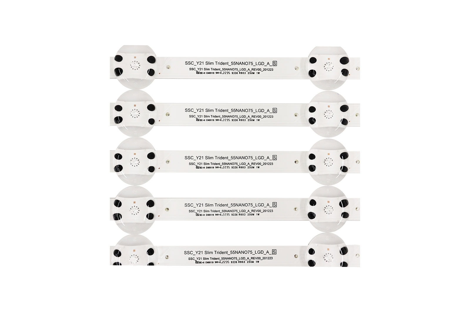 LG Kit régua de LED TV LG 55NANO75SPA, 55NANO75SQA, 55NANO77SRA - AGF30110802, AGF30110802