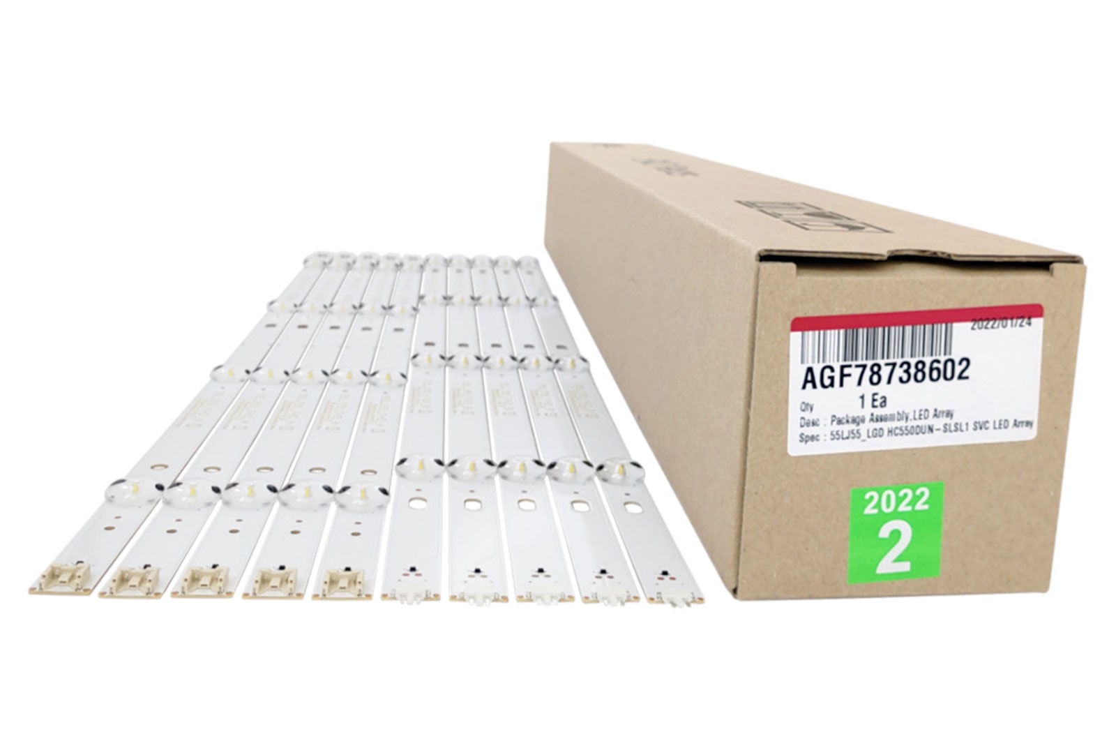 Kit régua de LED TV LG 55LJ5550 - AGF78738602 - AGF78738602 | LG