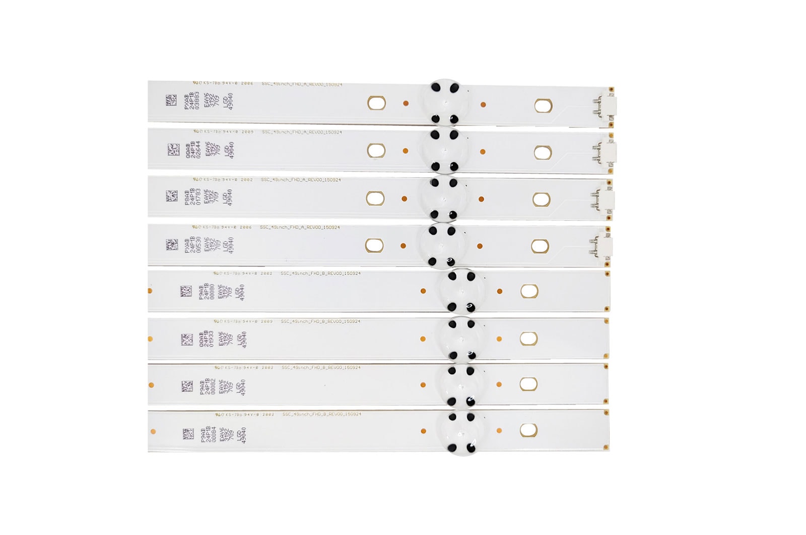 LG Kit régua de LED TV LG 49LH5100, 49LH5600, 49LH5700 - AGF79040501, AGF79046001