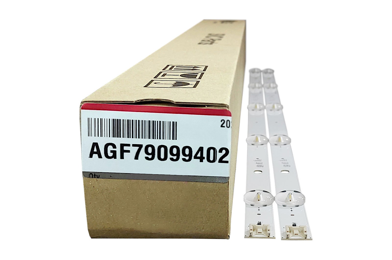 Vista frontal de Kit régua de LED TV LG 32LH510B, 32LX300C - AGF79099402 AGF79099402