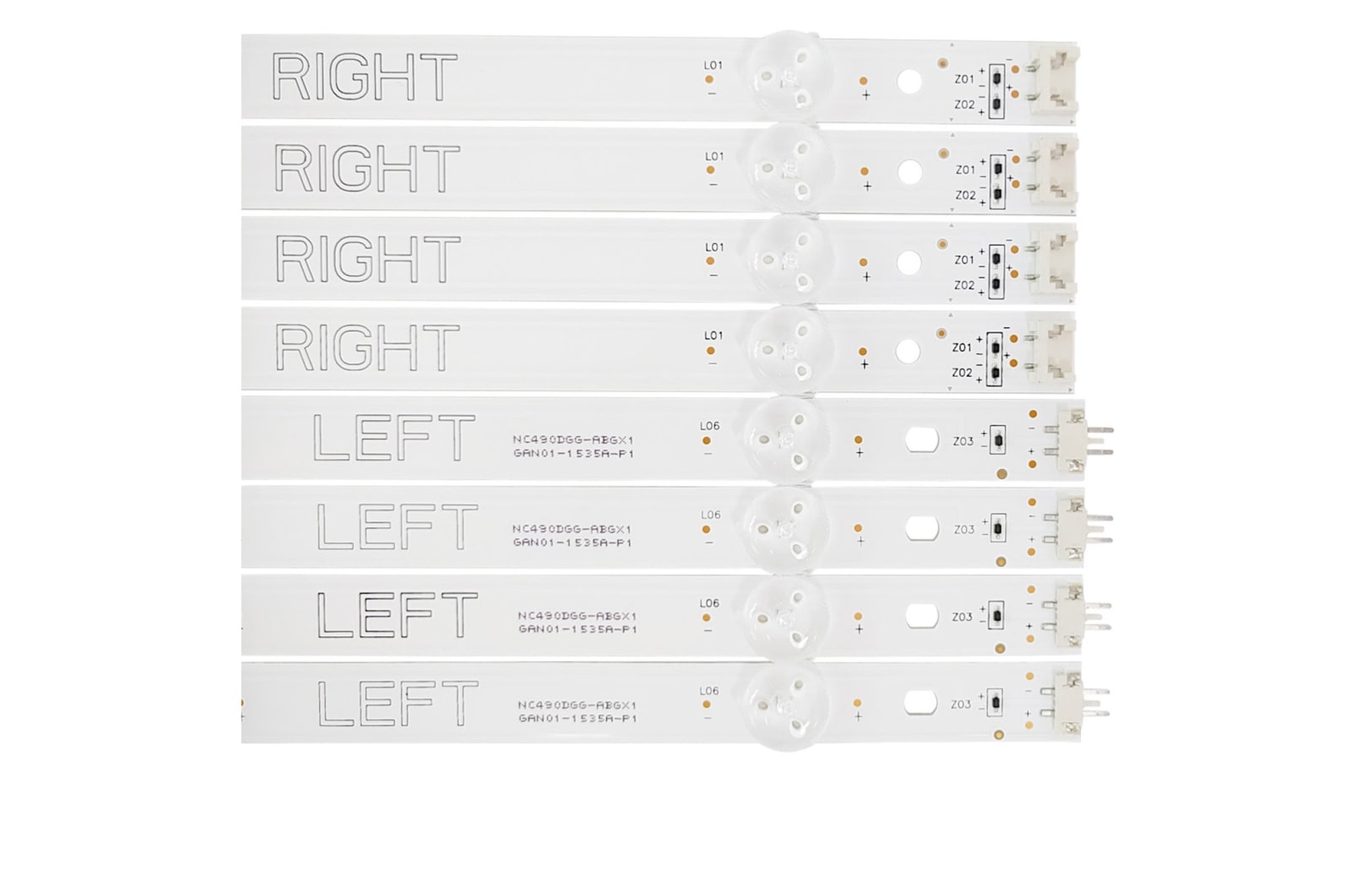 LG Kit régua de LED TV LG 49UJ6320-SA, 49LJ5500-SA, 49LJ5550-SC - AGM76191401, AGM76191401