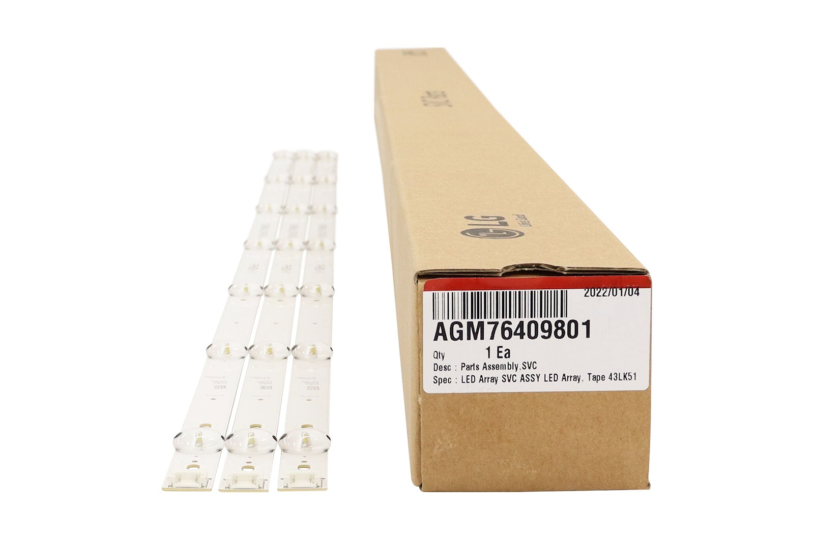 LG Kit régua de LED TV LG 43LH5100 - AGM76409801, AGM76409801