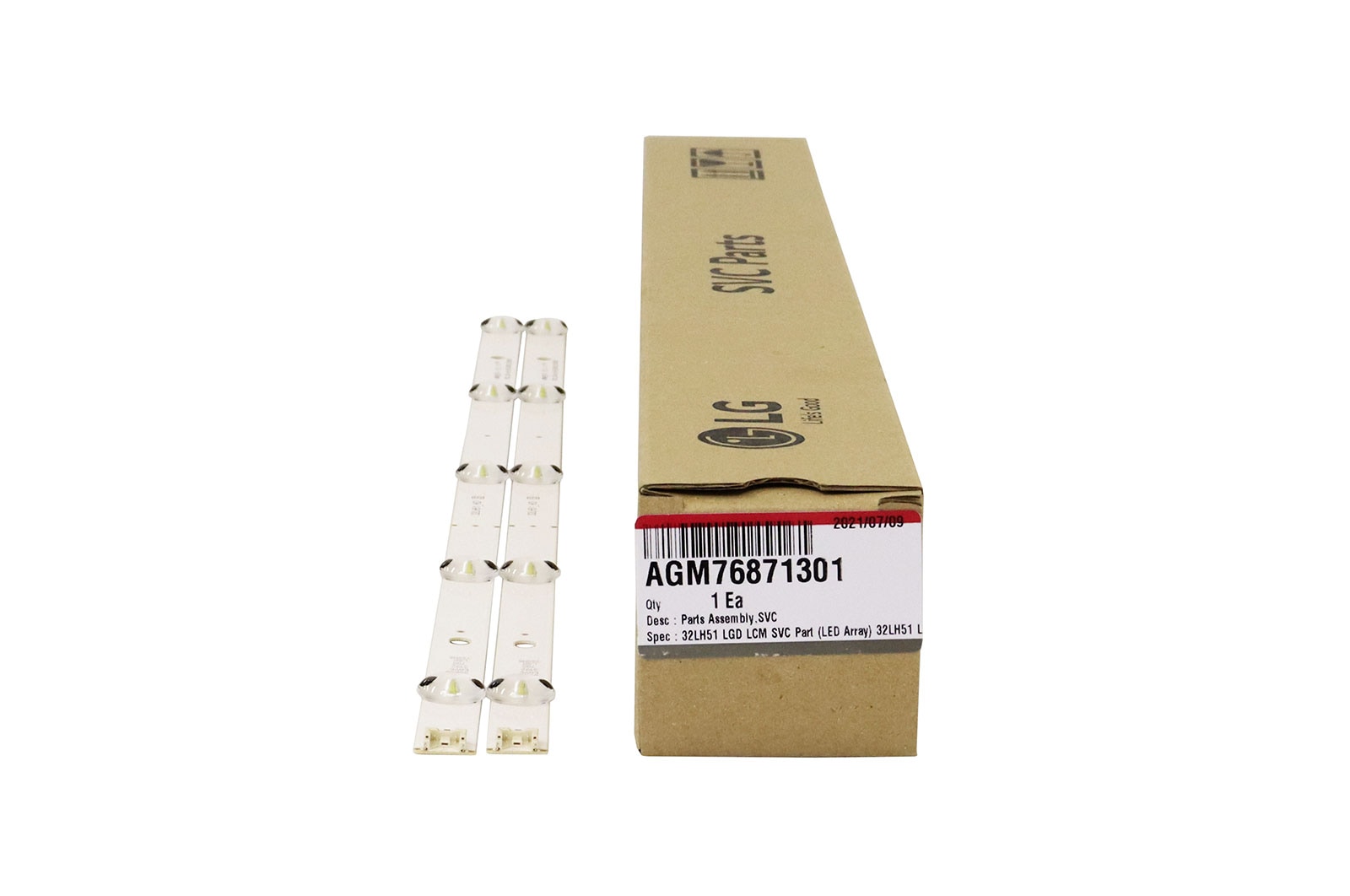 LG Kit régua de LED TV LG 32LH510B-SC, 32LH560B-SD, 32LH570B-SC - AGM76871301, AGM76871301