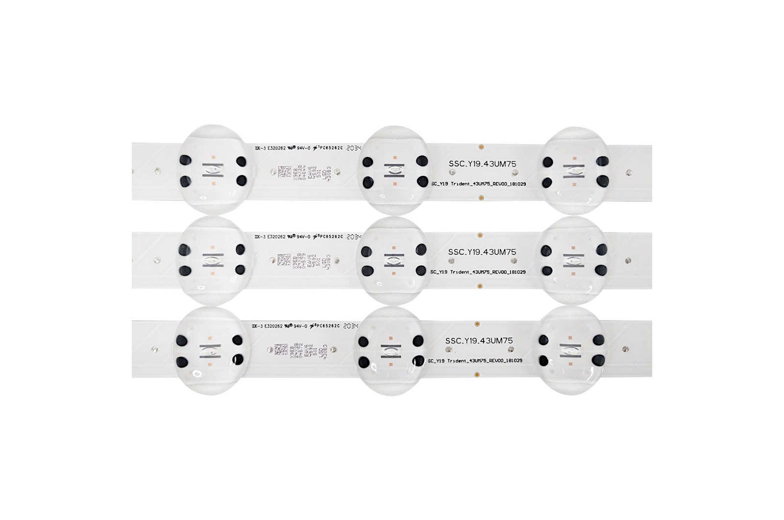 LG Kit régua de LED TV LG 43UM7500PSB, 43UM7510PSA - AGM76872201, AGM76872201