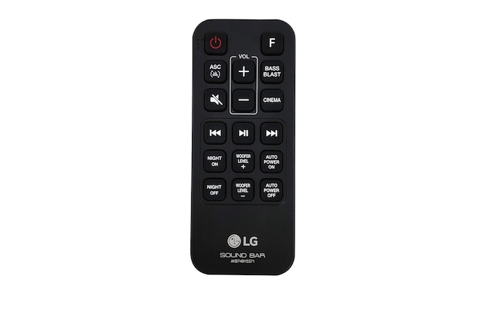 LG Controle remoto da Soundbar, AKB74815371