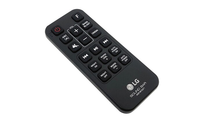 LG Controle remoto da Soundbar, AKB74815371