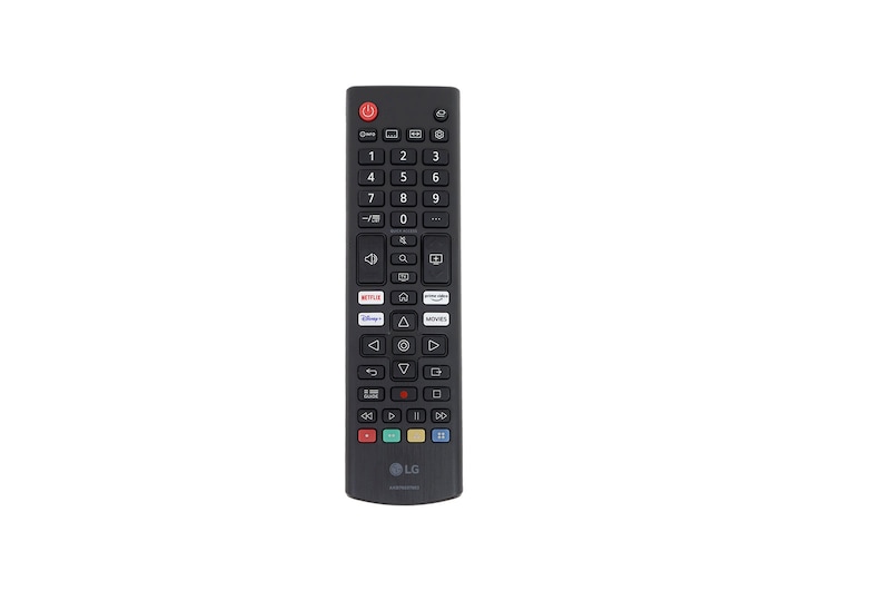 Vista frontal de Controle remoto para TV AKB76037603