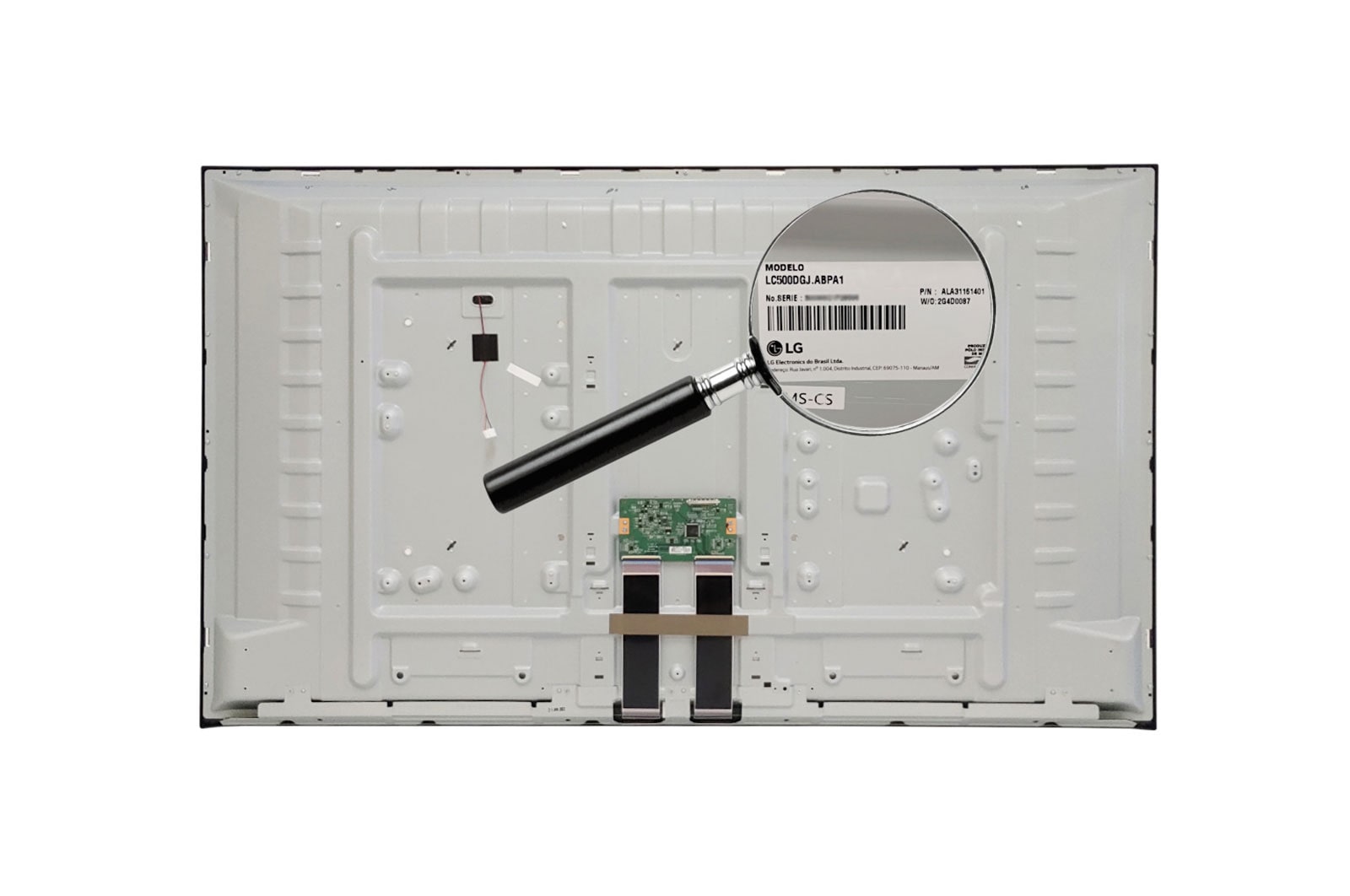 LG Tela de cristal líquido (Módulo) TV LG 50UP7550PSF - ALA31161401, ALA31161401